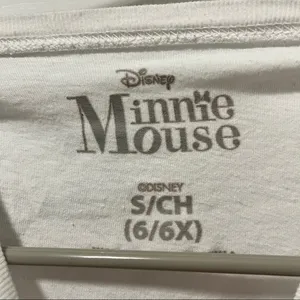 Disney Mickey & Minnie Double Trouble Y2K Baby Tee thumbnail 4