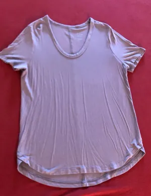 A New Day purple scoop neck short sleeve t-shirt Size Small thumbnail 1