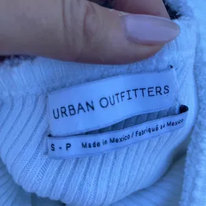 Urban Outfitters ribbed white one shoulder crop top sz s thumbnail 4