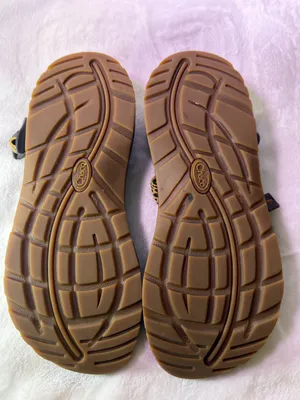 Chacos Kids Yellow Patterned Strap Sandal with Brown Footbed thumbnail 9
