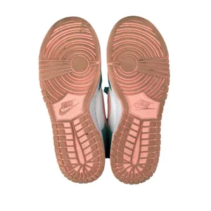 Nike Dunk Low Snakeskin Green Coral Lace Up Low Top Athletic Sneakers Shoes 9 thumbnail 4