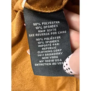 Grace The Perfect Fit Brown Faux Suede Button Up Shirt Womens Size XL Shacket thumbnail 8