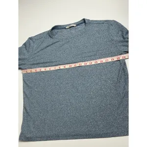 Zenana Small Matching Set Heather Blue Jogger Pant Long Sleeve Top thumbnail 6