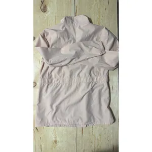 Hang Ten Womens Full‎ Zip Lightweight Windbreaker Jacket Pink Small Mock Neck thumbnail 5