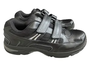 Vionic Tabi Black Leather Sneakers Women’s Size 10 Wide Comfortable thumbnail 1