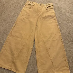 We The FREE PEOPLE Brown CHILL VIBES Dropped WIDE LEG Distressed Bootcut 30” NEW thumbnail 4