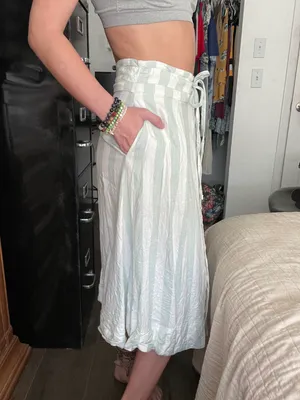 Target Striped Knee Length Skirt thumbnail 4