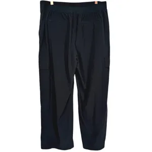 Athleta Womens Brooklyn Heights Wide Leg High Rise Cargo Pants Black Size 16 thumbnail 5