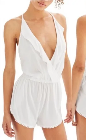 ✨ TOPSHOP
Jersey Wrap Cover-Up Romper✨ thumbnail 1