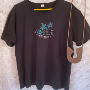 Anvil "Maui" Cotton T-Shirt Black‎ XL thumbnail 8
