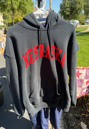 Nebraska Sweatshirt Black Size M thumbnail 1
