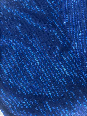 SheIn blue sparkly sequin shorts thumbnail 3