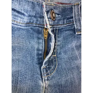 Vtg American Eagle Flare Leg Jeans Women 10 Low Rise Stretch Distressed 30x30‎ thumbnail 9