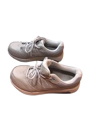 New Balance 928V3 wms gray low top wide leather canvas sneakers sz 8D SKU 10-505 thumbnail 4