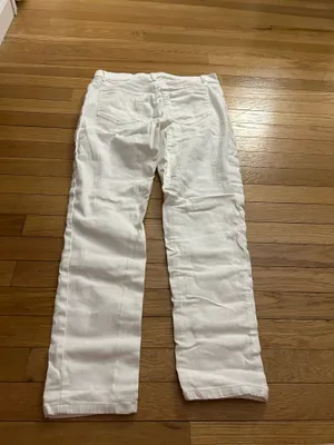 Ann Taylor White Jeans thumbnail 4