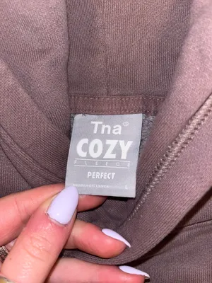 Aritzia TNA cozy Fleece Sweatset thumbnail 2
