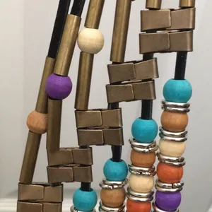 FINAL MARKDOWN Beaded Leather Belt thumbnail 9