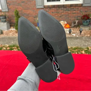 Nwt Size‎ 6.5 Peyton Double Buckle black Slingback Flats by wild fable thumbnail 7