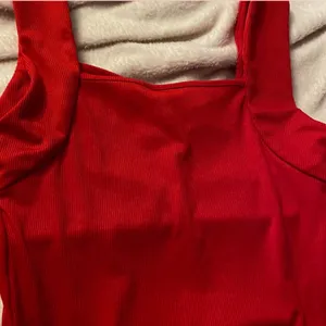 Free People Red Sleeveless Top thumbnail 3