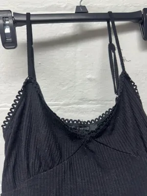 Forever 21 Black Ribbed Bodysuit thumbnail 2
