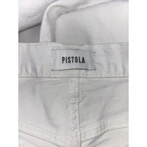 NWOT Pistola Women's White Jennifer Skinny Lightly Distressed Ankle Jean Size 26 thumbnail 3