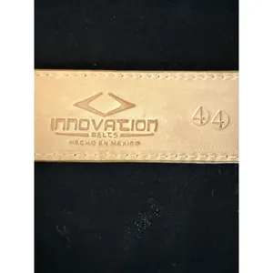 Women's Leather Western Belt Innovation Mexico Embroidered Floral Size 44‎ NWOT thumbnail 7