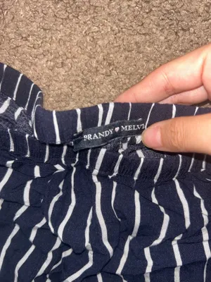 Brandy Melville Frankie Navy Pants thumbnail 4