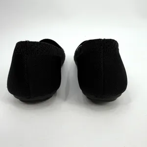 Harborsides Flats Womens 6W Wide Black Studded NANNIE Ballet Slip On Memory Foam thumbnail 5