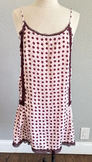 Aerie Slip‎ Dress Size Small Nightgown Lace thumbnail 1