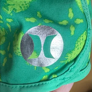 Hurley Phantom Block Party Beachrider Board Shorts Pineapple Print Size Small thumbnail 5