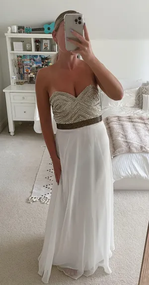 Madison James Beaded Gown thumbnail 2