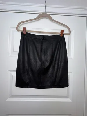 Free People Ruched Front Mini Skirt Size S thumbnail 5