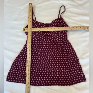American Eagle Outfitters‎ Maroon Top Size Small thumbnail 4