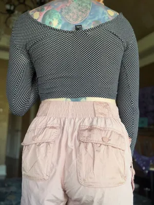 Crop Top Purple thumbnail 4