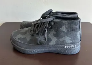NOBULL Camo Sneakers Mid Canvas Trainers Men’s 5 Women’s 6.5 Unisex Shoes thumbnail 1