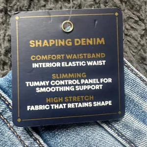 NWT Threadgrit distressed denim jean shorts, women’s size 33 thumbnail 5