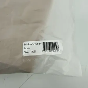EBY Pain Free T-Shirt Bra Wireless Nude Beige 40D‎ Comfortable Adjustable New thumbnail 8