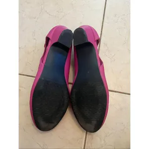 Comfort-Well by Beacon Fuchsia Low Block Heel Side Cutout Gold Accent Size 8W thumbnail 7
