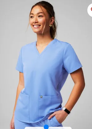 Fabletics Method 2-Pocket Scrub Top thumbnail 1