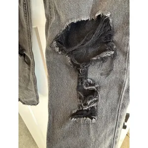 Bohme Harold Distressed Mom Jeans Faded Black‎ High Rise Size 28 thumbnail 6