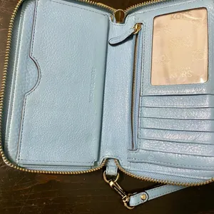 Michael Kors Light Blue Wristlet thumbnail 3