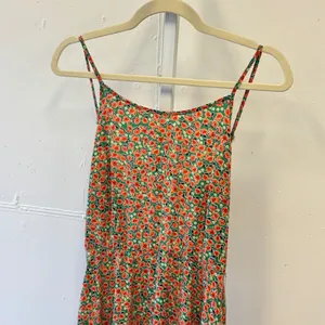 NWT Molly Bracken Ireland Green Floral‎ A-line Midi Dress Strappy Back Boho XS thumbnail 3