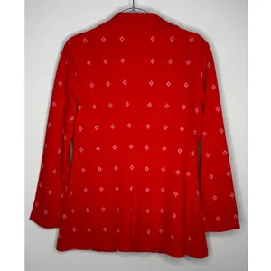 1980s Fire Islander Red Nautical Knit Pant Suit Set Small thumbnail 6