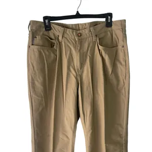 Carhartt Women's Size 14‎ X 30 Khaki Workwear Straight Leg Pants thumbnail 2