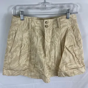 NWT Madewell Pleated Shorts in Brushing Up Size 4 thumbnail 4