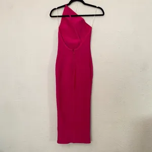 House of CB “Sasha” Hot Pink Midi Bandage Dress‎ NWOT size XS thumbnail 12