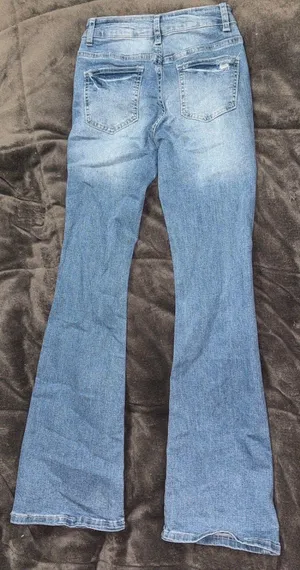Bootcut ripped jeans thumbnail 3