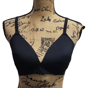 DKNY Intimates Black Wireless T-Shirt Bra Everyday‎ Comfort Size M thumbnail 1