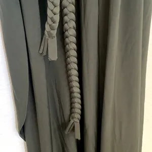 NWT MISA Los Angeles Irina Rope Belt‎ Dress in Olive Green thumbnail 8