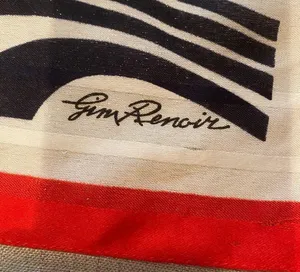 Vintage Jim Renoir Scarf thumbnail 3
